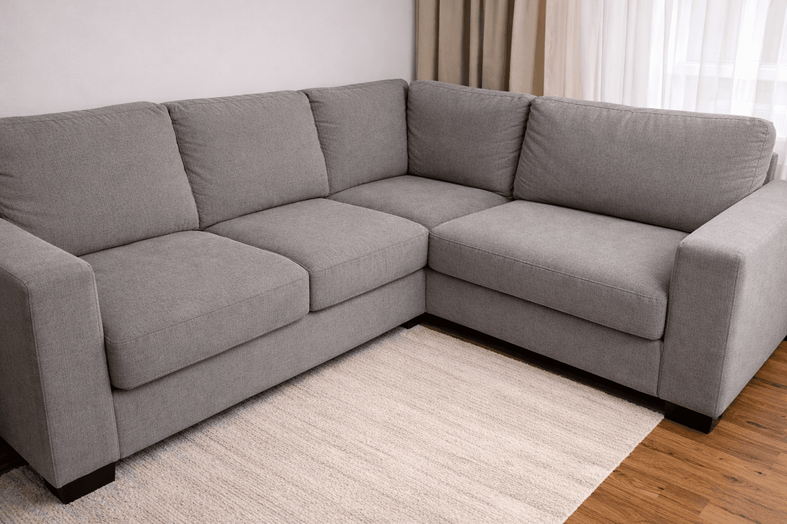 Estofado depois da limpeza